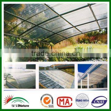 1.0mm Transparent Polycarbonate Corruaged Sheet Roof/canopy photo-5