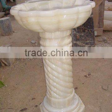 Natural Color ONYX PEDESTALS SINKS BASINS COLLECTION photo-6