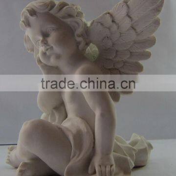 New Arrival Resin Religious Little Angel Statue photo-2