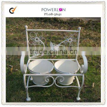 Antique New Item Wrought Iron Outdoor Metal Flower Pot photo-4