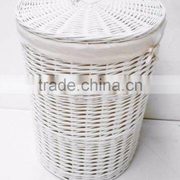 wholesale empty exquisite Wicker laundry Basket for sale