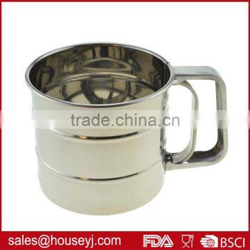 Home Baking Tool Stainless Steel Flour Sifter Powder Sifter Shakers photo-2