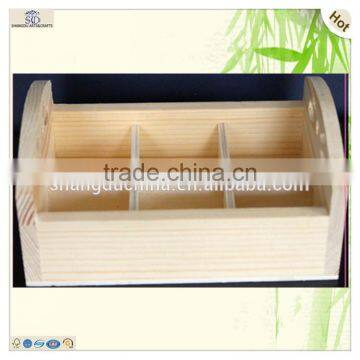 Unfinished Laser Cut Wood Craft Bed Tray photo-2