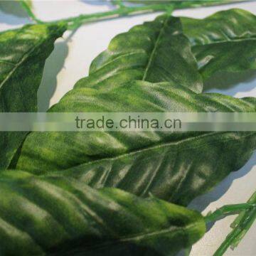 Brand Name Artificial Plants Artificial Leaf Branch Green Leaf Decor Banyan Leaf photo-6