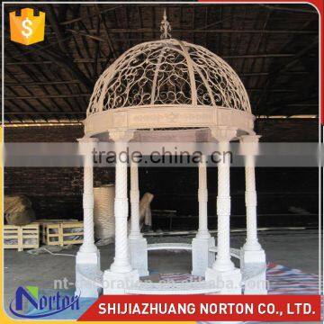 Norton factory six pillars cast iron gazebo with dome NTIG-023Y