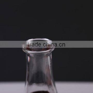 1000ml Red Wine Unique Shaped Glass Bottle With Glass Cork Stopper photo-4