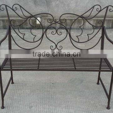 Outdoor Bench With Animal Back Design photo-3