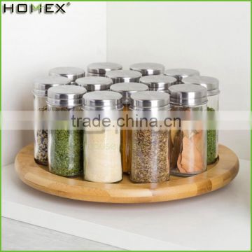 New Design Round Rotating Spice Rack Homex-BSCI