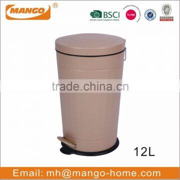 Colorful Powder Coating Metal Pedal Dust Bin photo-3