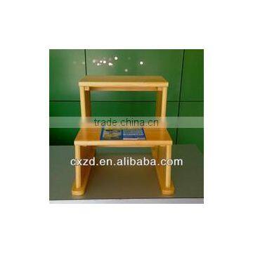 Factory price wooden bar stool protective base for wholesale