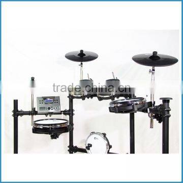 Mesh Drum Head Electric Drum Set, Extendable Electronic Drums, Digital Drum Set 5 Drum/6 Drum photo-4