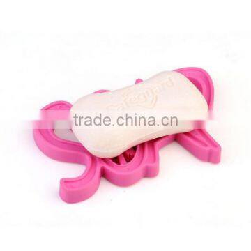 Creative Soap Letters Shape Silicone Soap Dish Holder photo-3