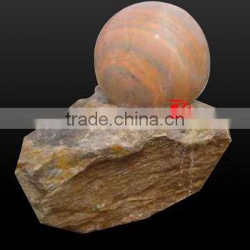 Red Stone Roating Ball Fountains Wholesale photo-3