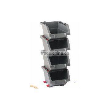 Click Organizing Storage Bin,DIY Bin,Plastic Storage Tool Box,combination Boxes,stackable Bins Plastic PP Storage Tool Bin Box photo-3