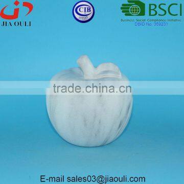 New design decoration Water transfer printing Marble color Ceramic Apple