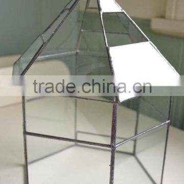 Glass Terrarium Geometric Indoor Green House Gardening House Plants photo-3