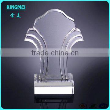 Custom Made Cheap Figure of Buddha Acrylic Crystal 3D Laser Optical Award and Trophy photo-3
