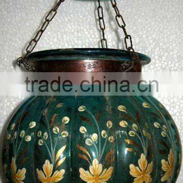 Antique Indian glass lamps/unique decorative lamps