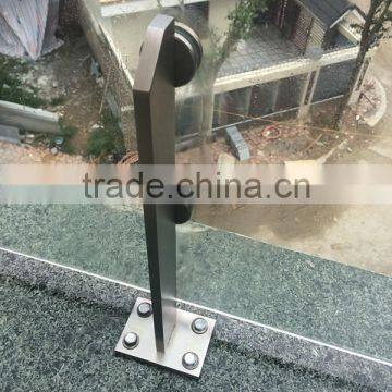 Guangzhou Manufactory JINXIN Stainless Steel Mini Posts Glass Railing Spigots photo-2