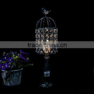 2015 New Metal Antique Diamond Lantern With Led photo-2