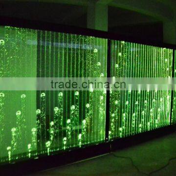 led illuminated acrylic display case water jellyfish bubble wall