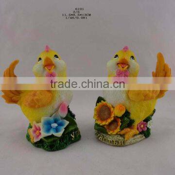 2017 New Year Souvenir Animal Statue Resin Chicken for Home Decoration photo-5