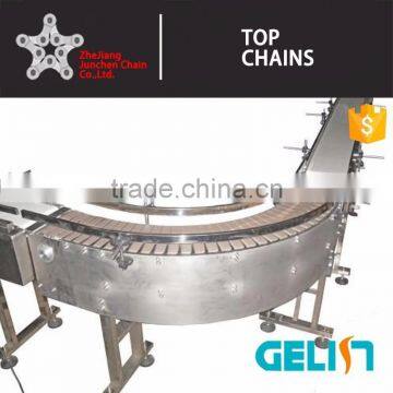 Plastic Side Flexing Flat Top Chains for Bottle Snap-on Gripper Roller Chains photo-6