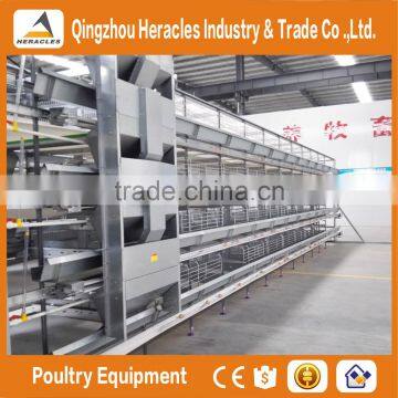 Hercles high quality poultry equipment automatic chicken layer cage/egg laying cages for sale in philippines