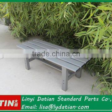 china high quality aluminum bench ,garden bench,popular park bench