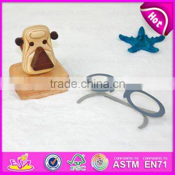 2015 Home Decoration Animal Eyeglass Holders,wooden Crafts Animal Style Eyeglass Holder,Christmas Eyeglass Holder Toy W02A091 photo-2