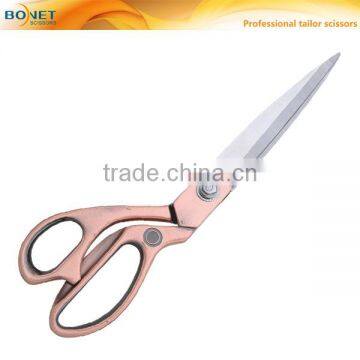 S13004 CE qualified Brass Plated Tailor Scissors
