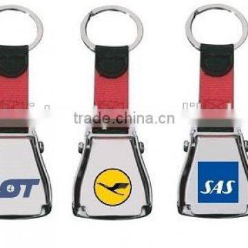 Custom Logo Mini Aircraft Buckle Seatbelt Keychain for Star Alliance Airlines Corporate Gift & Merchandise photo-5