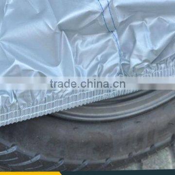 170T Silver Coated Motorcycle Cover With Multi Functions photo-5