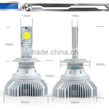 Car Led Headlight Kits H7 Auto Led Headlamps 2800LM 28W Led Fog Light Bulbs photo-3