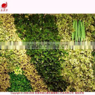 OEM High Quality Fake Vertical Garden UV Treated Artificial Green Plant Wall photo-4