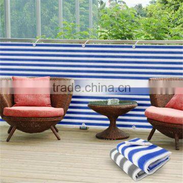 High Shade Rate 100% Virgin HDPE Balcony Fence Cover ,balcony Screen, Balcony Net