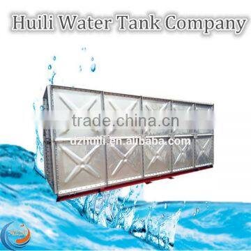 Hot dip Galvanised steel sectional panel water tank used in industrial application