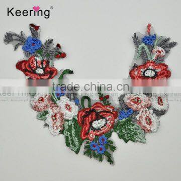 Custom Made Embroidery Patch Sew On/Iron On Embroidery Patch From Keering WEF-754 photo-2