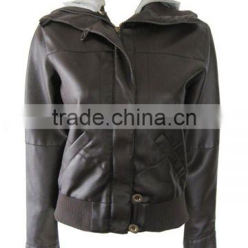 Women's Winter PU Jacket