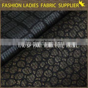 Latest Fashion Pants Foil Pante Roma for Trousers Wholesale Many Stocks Pante Roma Fabric photo-6