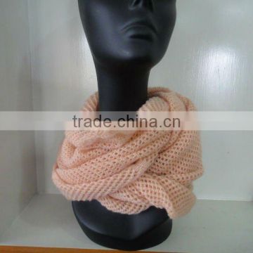 hand-knitted scarf