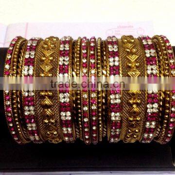 Fancy Bridal Chura Bangles, Indian Designer Bangles Wholesale photo-4