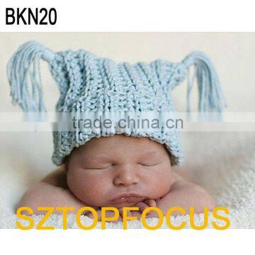 NEWBORN CROCHET HATS BABY KNITTED BEANIES