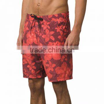 Custom Summer Surf Shorts With Mesh Brief Liner Beach Swimwear Elastic Drawcord Waist 85% Recycled Polyester 15% Spandex photo-3