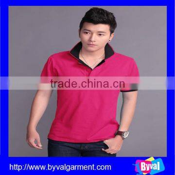 OEM100%Cotton Black Plain Polo Shirts for Man High Quality photo-4