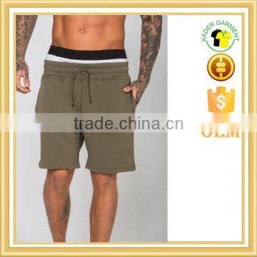 Wholesale Mens Cotton Spandex French Terry Sports Shorts,custom Gym Shorts photo-3