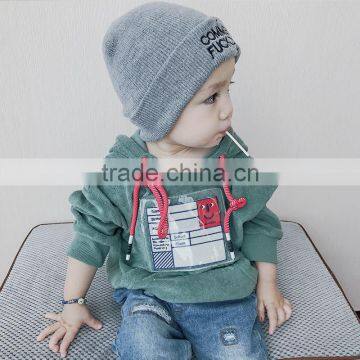 S17645A Wholesale Children Hoodies With Hood photo-2