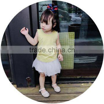 S17405A Cheap Kids Summer Wear Girls Lace Shorts Children Shorts photo-3