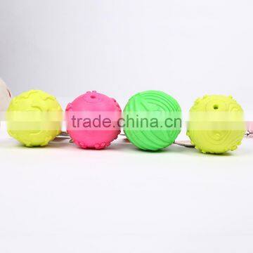 Colorful Bite Resistant Ruber Dog Tooth Cleaning Ball Toy, Dog Chewing Ball photo-4