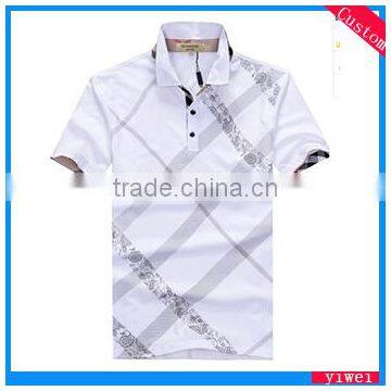 Fashion design cotton polyester promotional polo shirt embroidery on sale